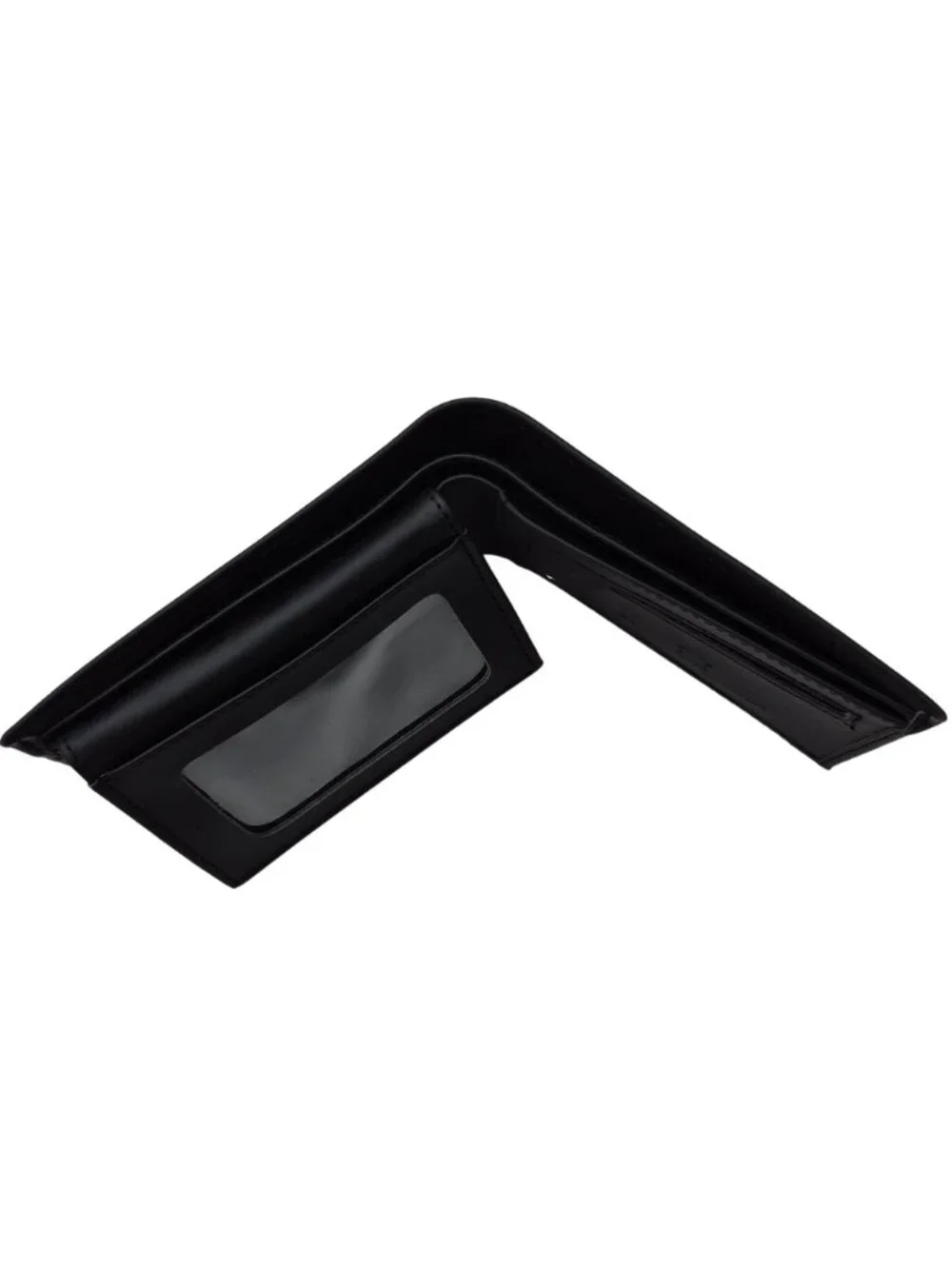 Men's Bi-fold Wallet Black - Genuine Peruvian Leather - New with Box